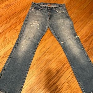 Mens wrangler jeans size 31x32